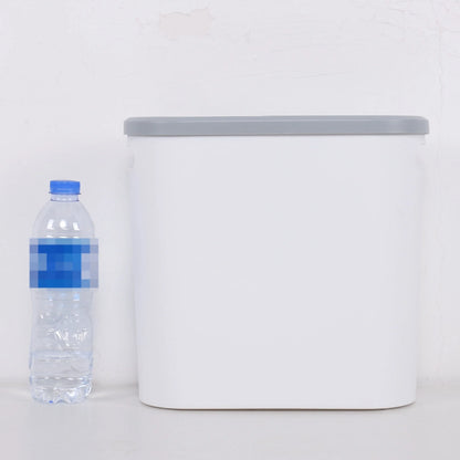 2/1 Pack Bathroom Trash Can, Small and Durable Trash Can with Built-in Handle, Easy to Clean Rust-proof.