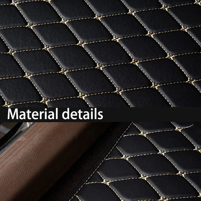 5Pcs Car Floor Mats Leather, Protector pads Universal