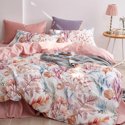 Egyptian cotton bed linen sheets, bedding sets, duvet cover.  pastoral Princess bedspreads.
