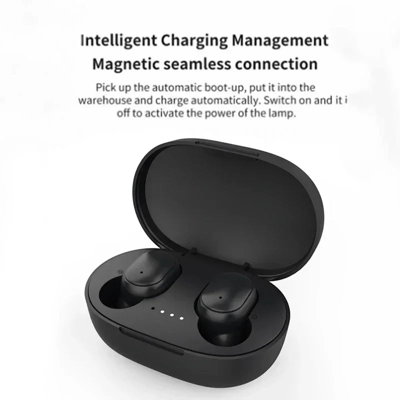 Original A6S TWS Wireless Bluetooth Headset, with Mic, Air Pro Earbuds, for Xiaomi Noise Cancelling Bluetooth Headphones.