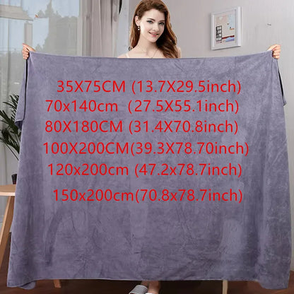 Microfiber Bath Towels – Super Absorbent, Soft, Fast Drying Oversized.