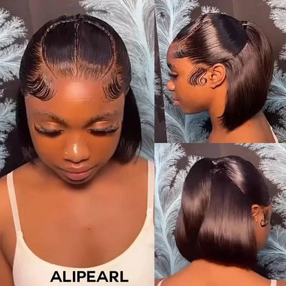 Pre-Braided Half Up Half Down & Ponytail Wig | 13x4 Lace Frontal | Pre-Plucked & Pre-Cut | Ready-to-Go Synthetic Braided Wig