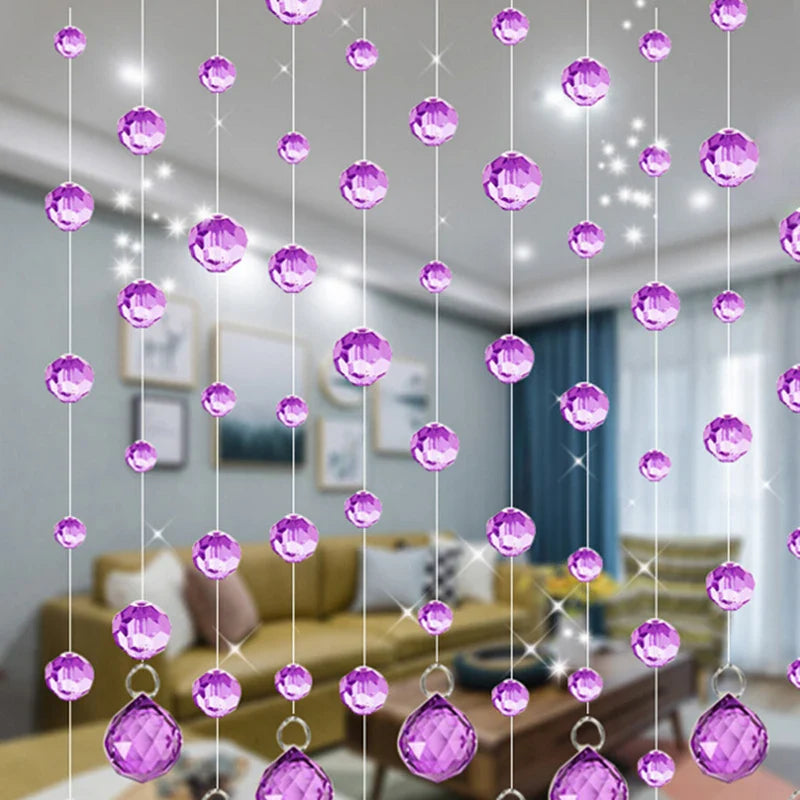 Crystal Glass Bead Curtain European Crystal Bead Curtain.