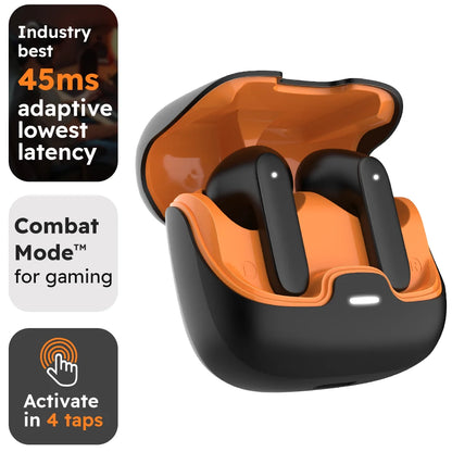 Bluetooth 5.4 TWS Wireless Bluetooth Earphones, Ultra-low Latency Dual Microphone Noise Cancelling.