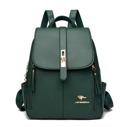 Fashionable Large Capacity Women Backpack, Simple Style Dual-Shoulder Bag.