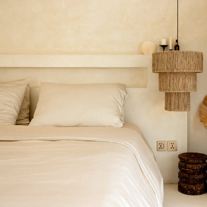 Organic Bamboo Sateen Duvet Cover Set