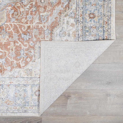 Emke Flat Pile Washable Rug - Clearance