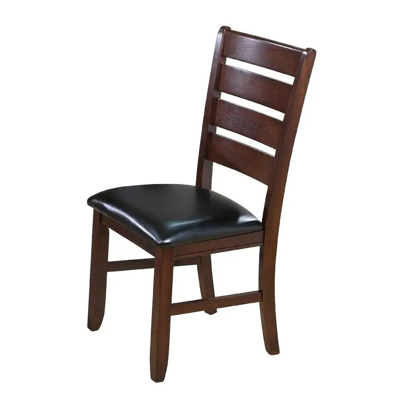 Bennox 5 Piece Counter Height Dining Set, Includes Table & 4 Barstools, Brown
