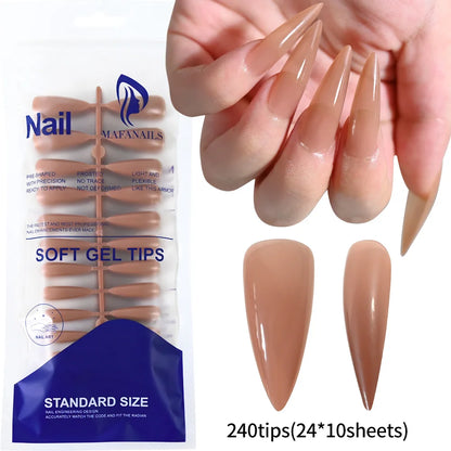 576pcs/Box Colorful Fake Nails Black Red Design, Oval Short Square Press On Mixed Full Cover Nail Tips.
