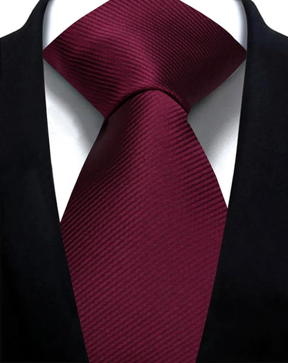 Solid Tie 7.5cm Necktie For Men Fashion, Wedding  Slim Blue Gray.