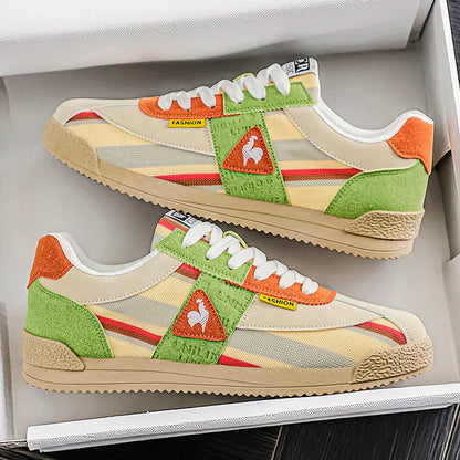 New Men Casual Shoes Fashion Sneakers Outdoor Jogging Breathable Lace-up Leisure Running Walking Comfortable Blade Loafers Brand