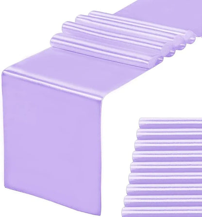2-10PCS Satin Table Runner 30x275cm For Wedding, Party Events, Decoration, Birthday Parties ,Banquets, Decor, Graduations ,Engagements.