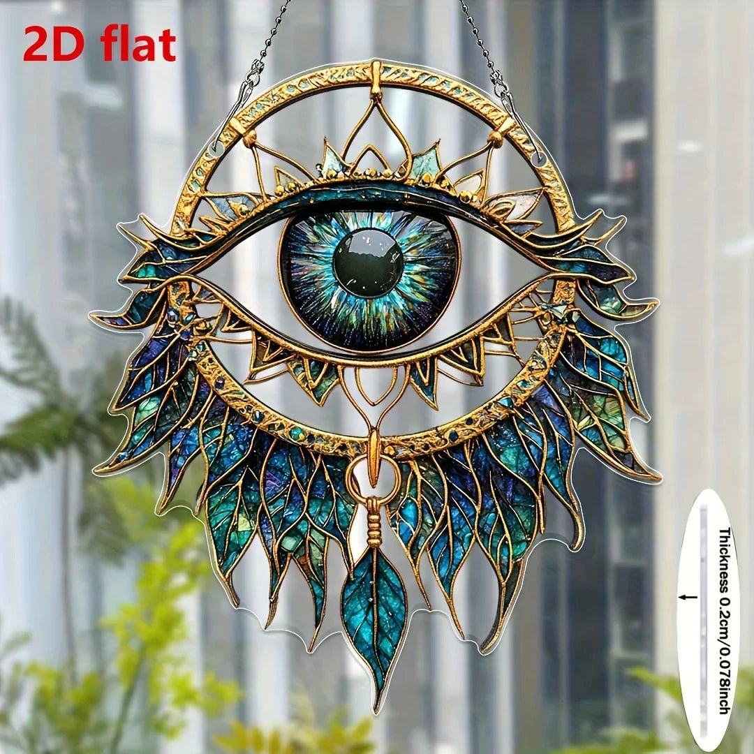 1PcEvil Eyes Hanging Decoration Wind Chime Ornament.