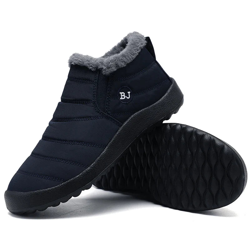 Women Boots with Plush Platform, Waterproof Fashionable Boots for Women.