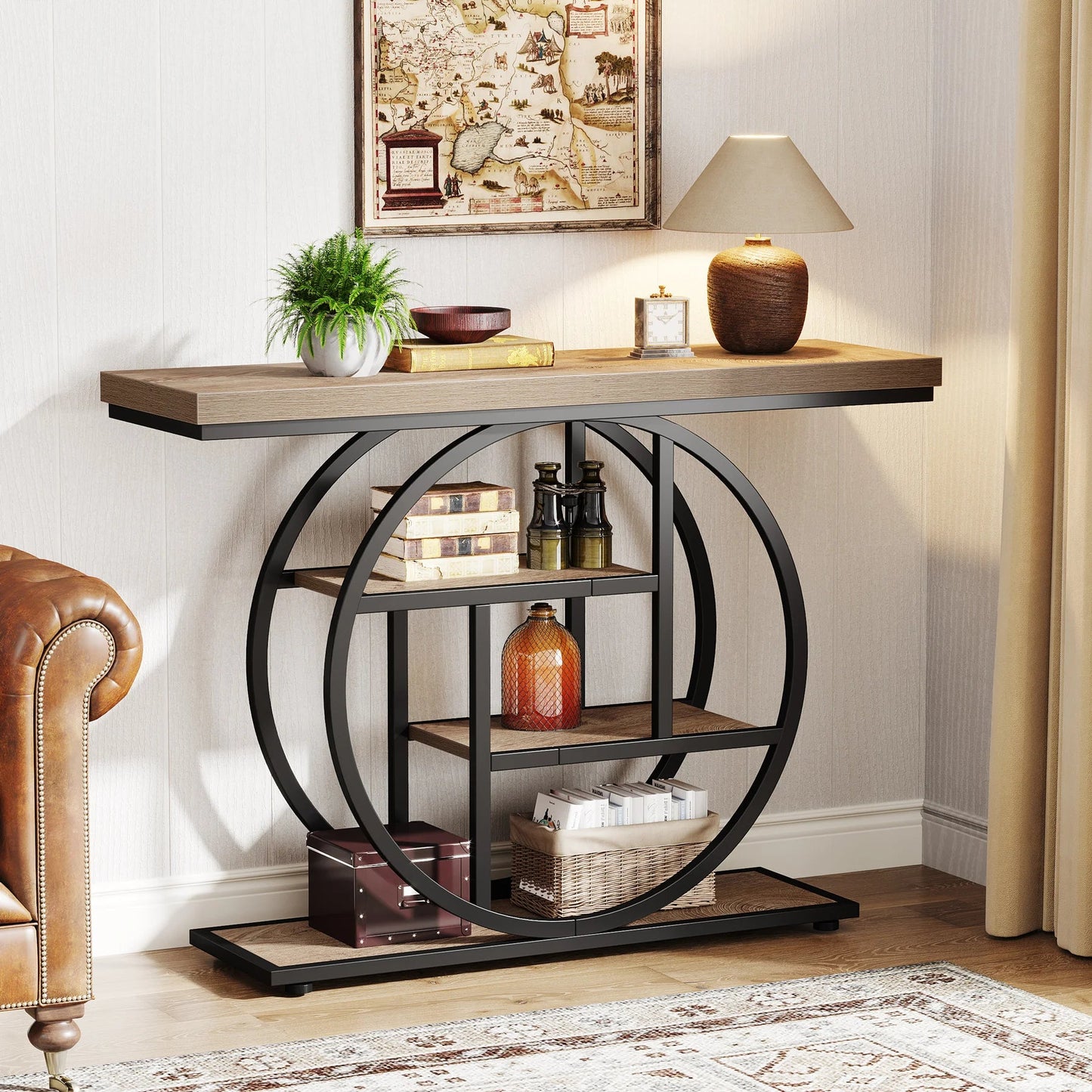 Console Entryway Table 41.3-Inch for Living Room, Foyer Hallway