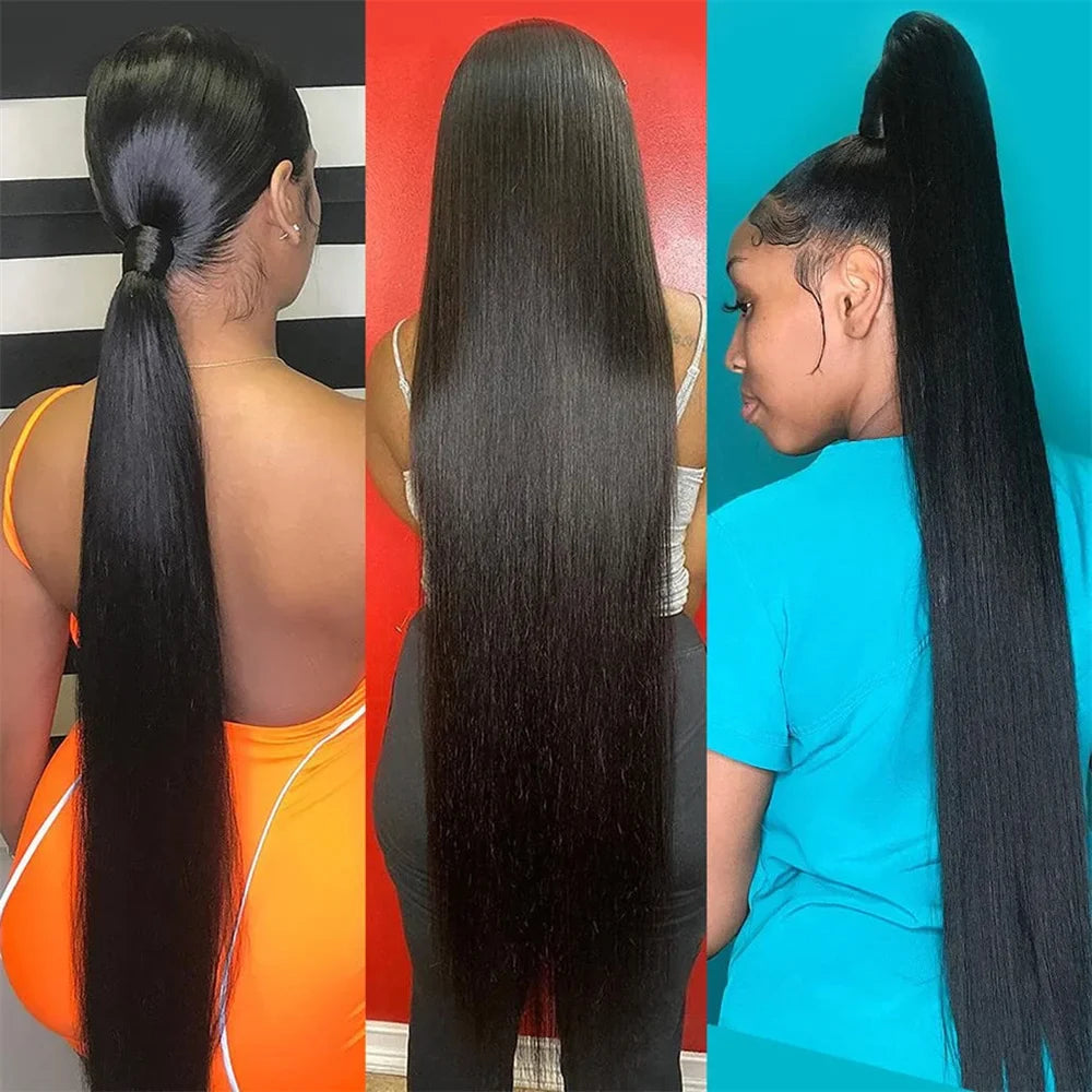 8-32 Inch Bone Straight Brazilian Remy Human Hair Weave Bundles | Natural Color 12A | 1, 3, or 4 Bundles