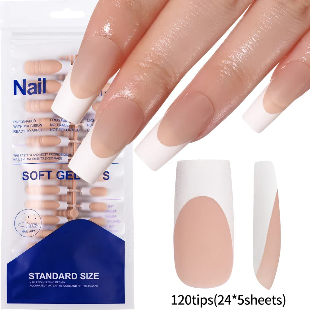576pcs/Box Colorful Fake Nails Black Red Design, Oval Short Square Press On Mixed Full Cover Nail Tips.