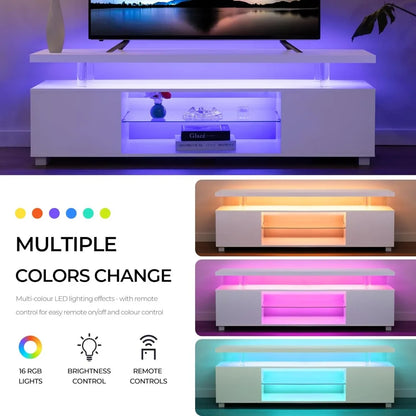 TV Stands for Living Room LED with Storage for 65/70/75 inch TVs.