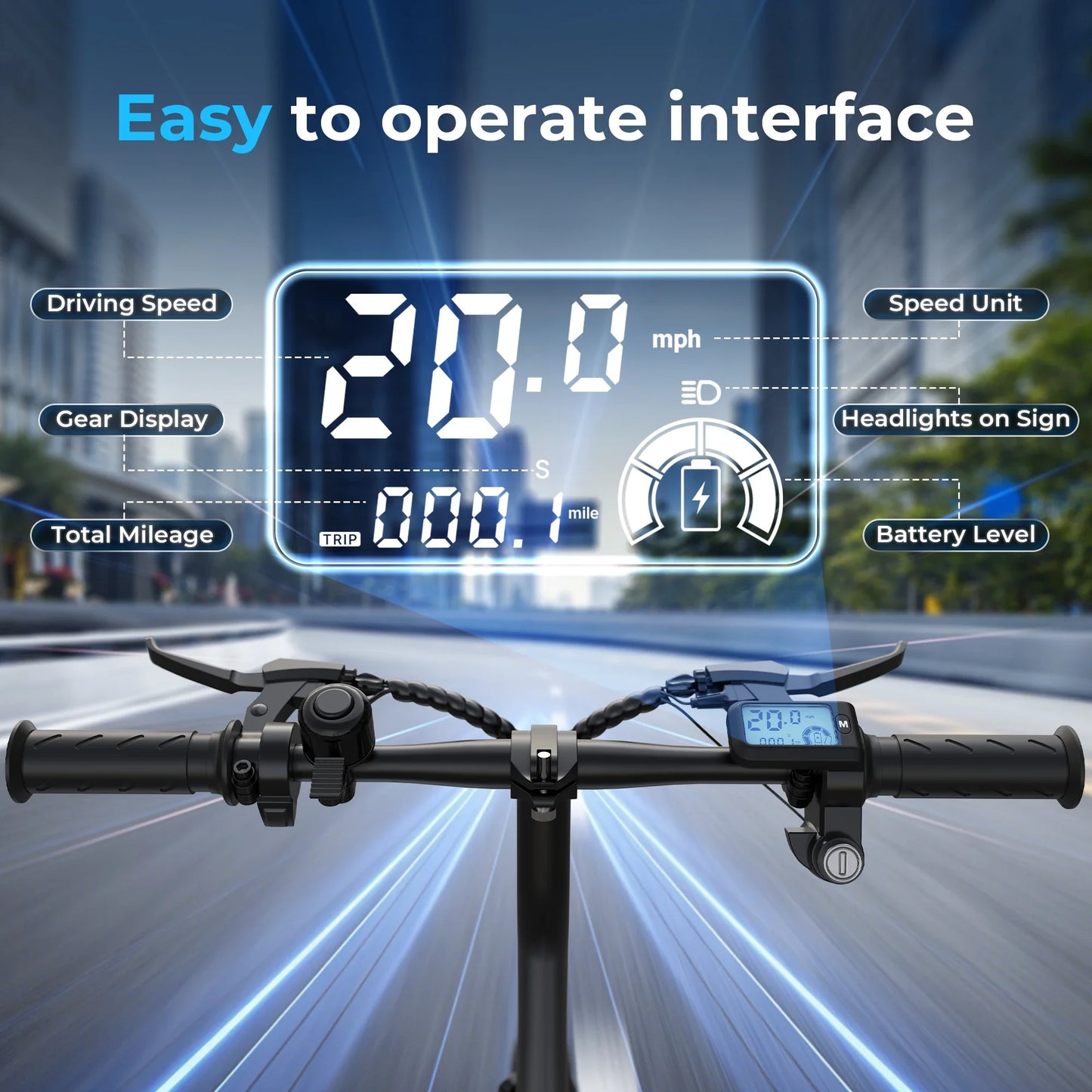 C14-1 Foldable E-bike 500 Peak Motor, 36V7.8AH Battery, Dual Discs Brakes, One Year Warranty Adult E-bicycle.
