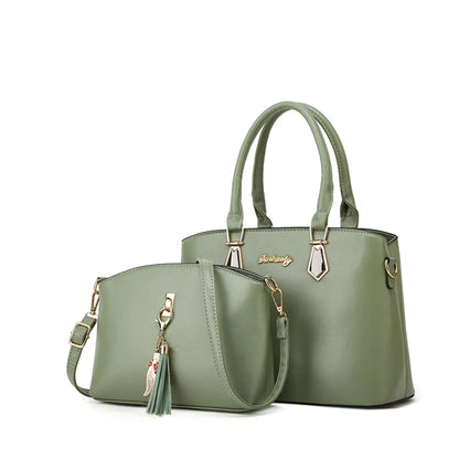New Fashionable High-End Texture Women's Bag | European & American Style Single Shoulder & Crossbody Handbag (Portable Satchel)
