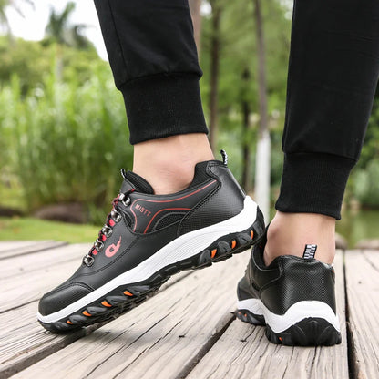 Casuals Men Shoes Breathable Hiking Walking Ultralight Slip-on