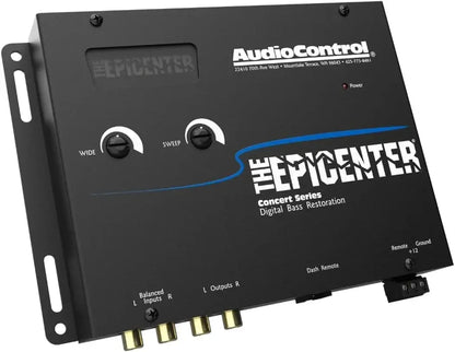 EPICENTER Digital Bass Restoration Control Processor, Car Audio Bass Booster Wired Remote Control.