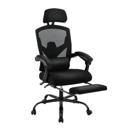 Ergonomic Reclining Mesh Living Room Rocking Chair  Swivel   Lumbar Support