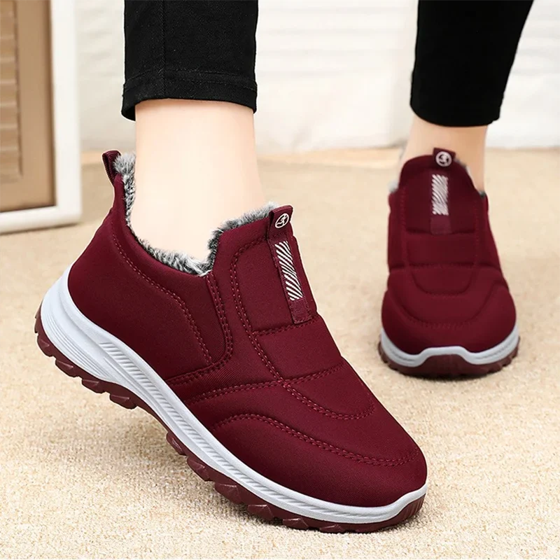 Women's Boots 2025 Winter Shoes For Women, Ankle Boots Warm Fur Waterproof !!!