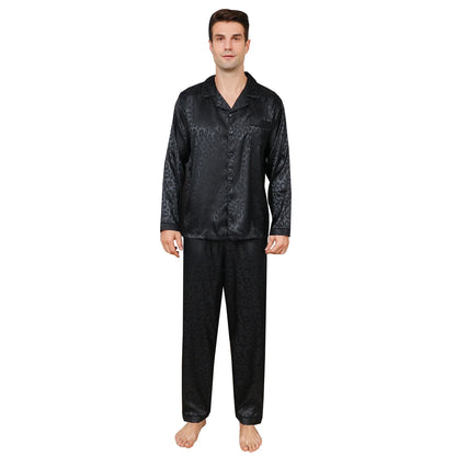 Men's pajamas long sleeves summer beautiful men's spring and autumn  cardigan