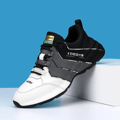 Artificial Leather Men Causal Shoes Male Spring Men Casual Light Shoes Sneakers Lac-up Flats Breathable Outdoors Sapato
