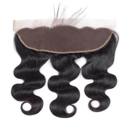 Pre-Plucked Straight & Body Wave 13x4 Transparent Lace Frontal | Remy Human Hair
