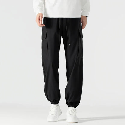 Casual pants spring and autumn tight-fitting  windproof and waterproof