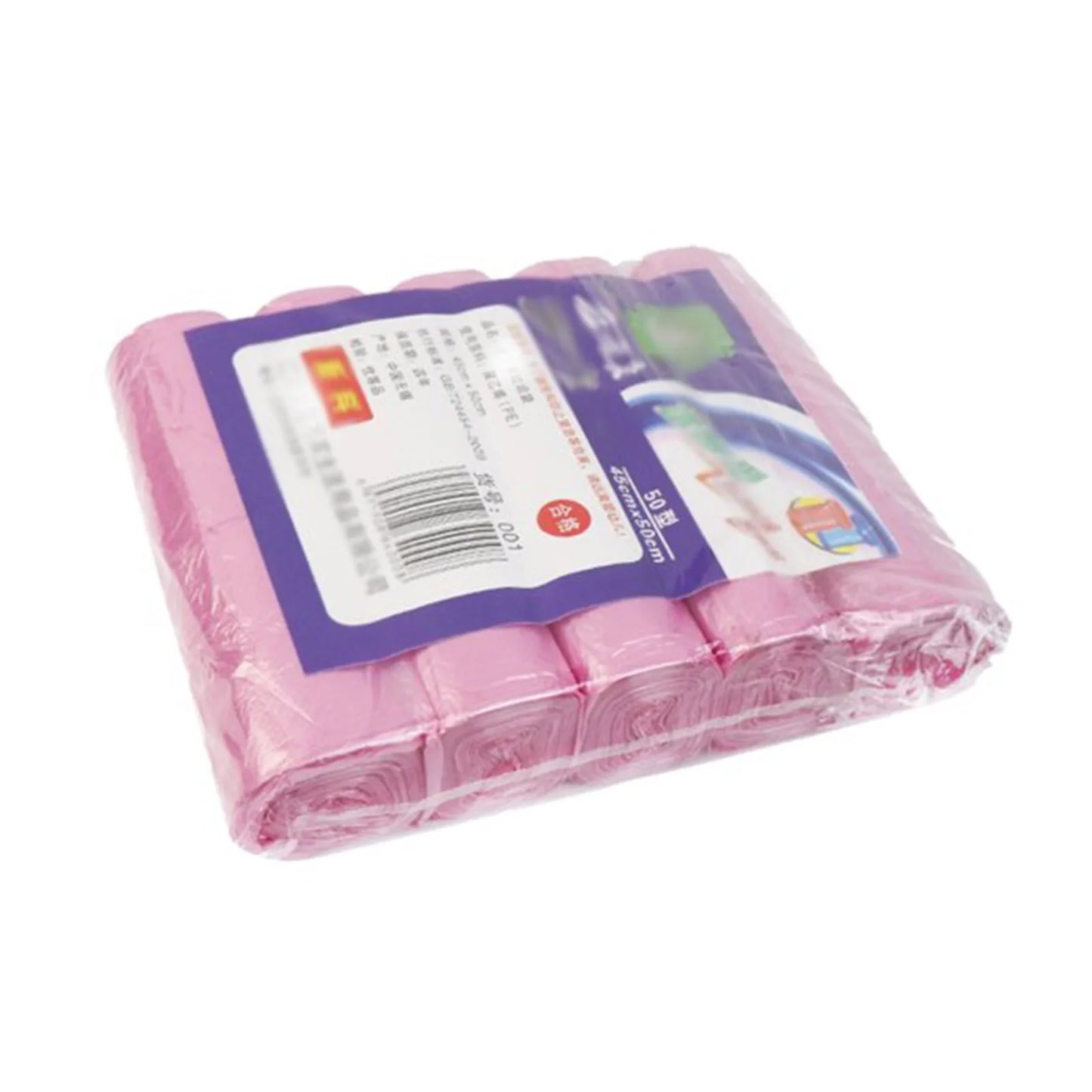 5 Rolls 100 Counts Disposable Small Trash Bags  Office Kitchen Waste