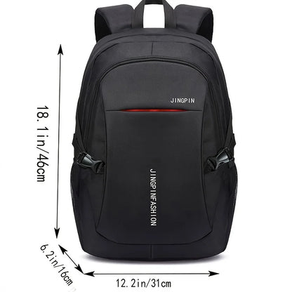 Men Backpacks Oxford Waterproof ,Rucksack, Computer Bag, Senior High School Student Schoolbag.