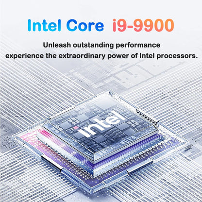 New 14.1" Laptop, Intel Core i9-9900 32GB 2TB Gaming PC, Ultra Slim Office Study Computer.