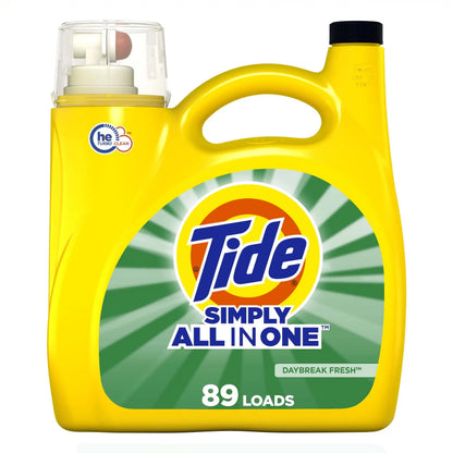 Liquid Laundry Detergent,117 oz, 89 Loads