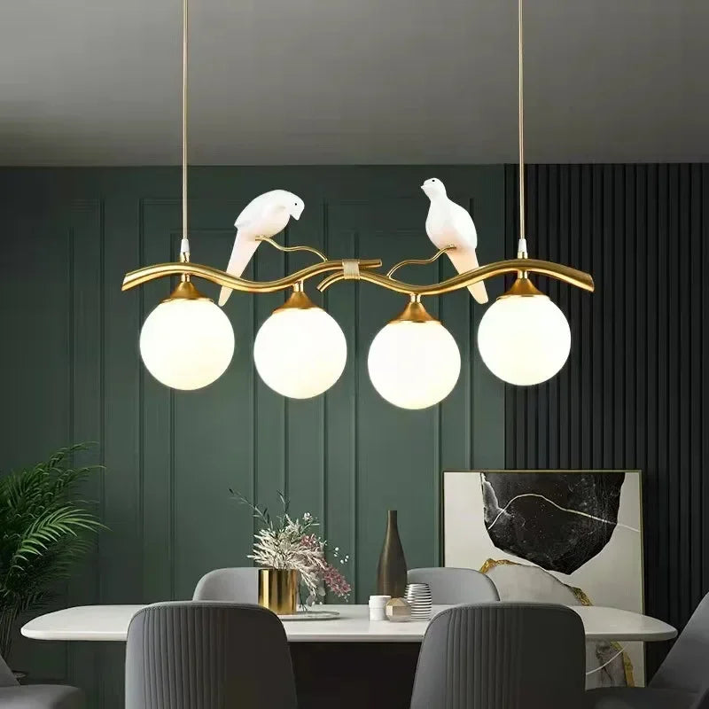 Dining room chandelier creative dining  atmosphere  lamp