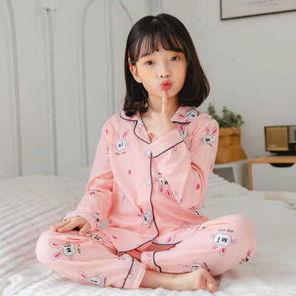 2 3 5 7 9 11 14 Years Pajamas Sets Boys Pajamas Girls Clothes Baby Kids  Clothing