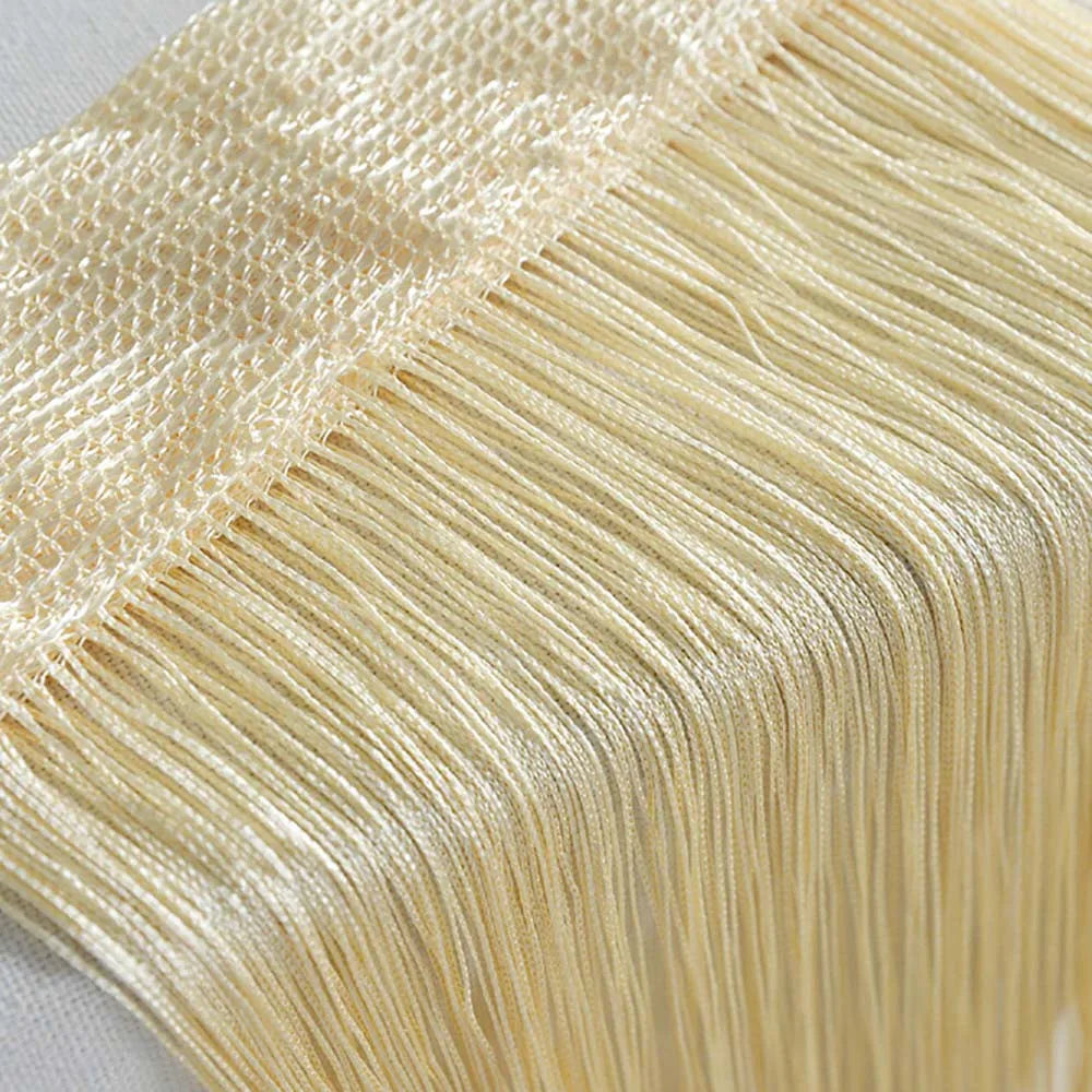 50cm X 200cm Thread Curtains Screen Ribbon String Divider Blind.