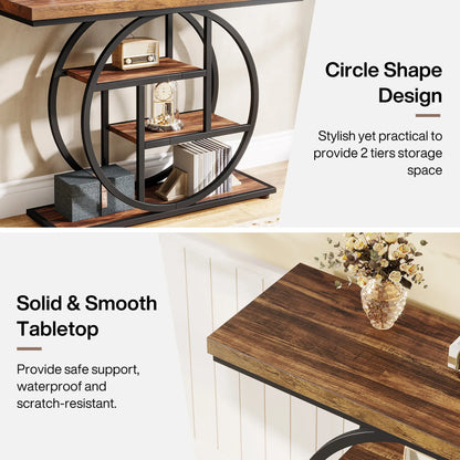 Console Entryway Table 41.3-Inch for Living Room, Foyer Hallway