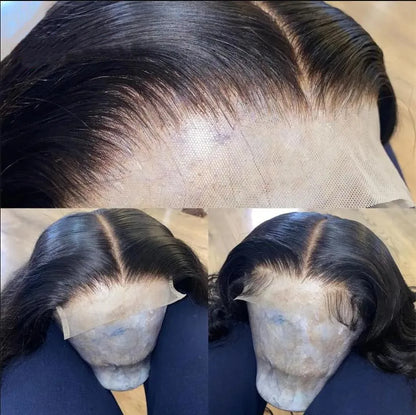Straight HD Transparent Lace Frontal Wig | 13x4 & 4x4 Lace Closure | Pre-Plucked Human Hair