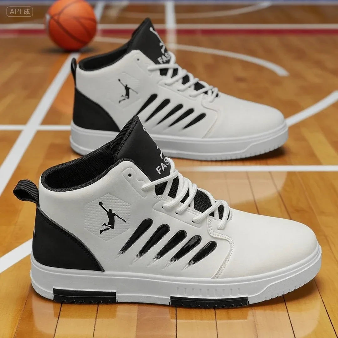Men casual sports outdoor hiking, trendy fashion street comfortable.