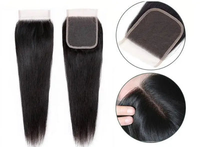 Straight & Body Wave HD Transparent Lace Frontal | 13x4 & 4x4 Lace Closure | Pre-Plucked Human Hair