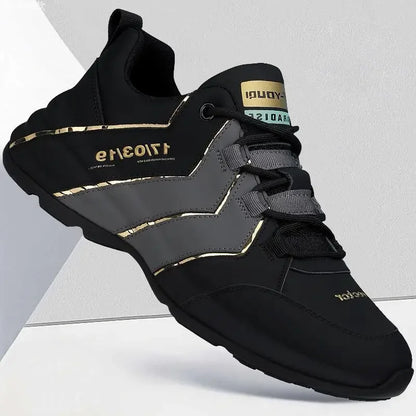 Artificial Leather Men Causal Shoes Male Spring Men Casual Light Shoes Sneakers Lac-up Flats Breathable Outdoors Sapato