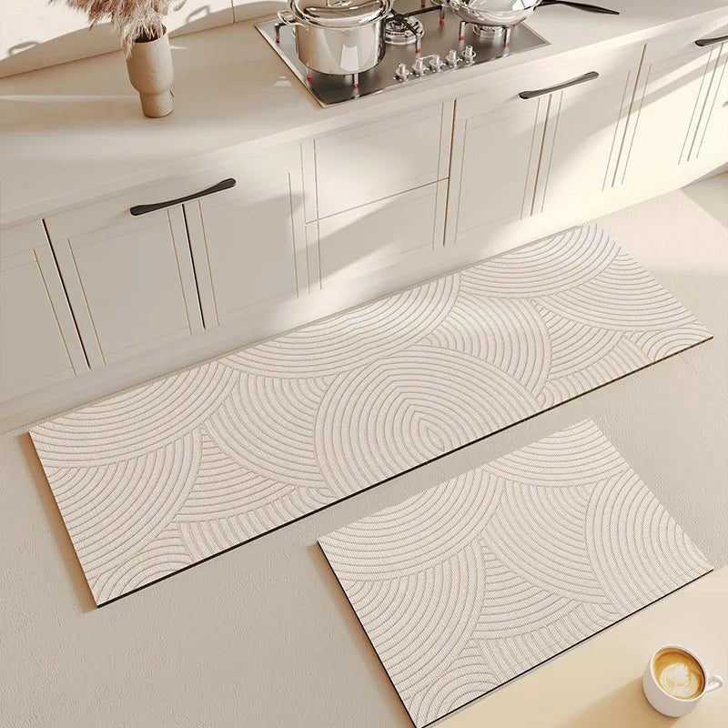 Floor Mat Water Anti Slip Absorbing Rug Kitchen ,Door, Bathroom