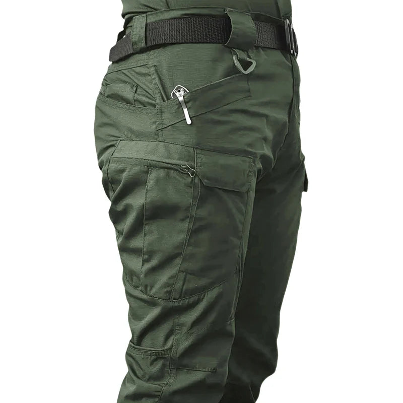 New Tactical Cargo Pants Men Outdoor Cargo Trousers, Multi-pocket Waterproof Pant Autumn Spring Outdoor Workwear Hiking Trousers.