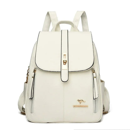 Fashionable Large Capacity Women Backpack, Simple Style Dual-Shoulder Bag.