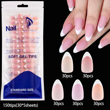 576pcs/Box Colorful Fake Nails Black Red Design, Oval Short Square Press On Mixed Full Cover Nail Tips.
