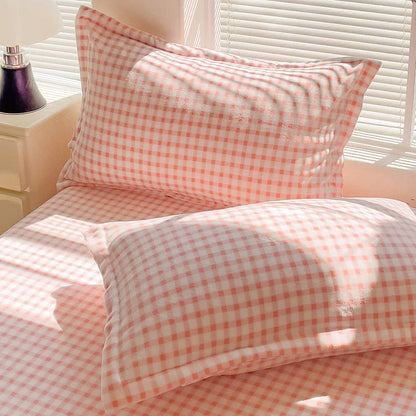 1/2pcs Soft Flannel Pillowcase Winter Warm  Cushion Cover Adult Kids.