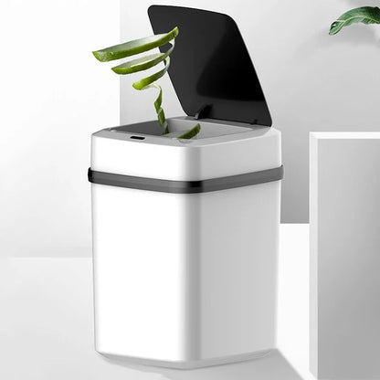 13L Bathroom Touch, In The Toilet Garbage Bucket, Smart Trash Can.